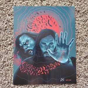 Marvel Morbius 8" x 10" Art Print - Limited out of /500 RARE - Bam Box Exclusive